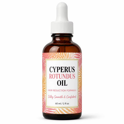 OEM Cypriol Oil Cyperus Rotundus Oil Natural Hair Inhibitor Roll-On Essence Slower Growth Serum Body Face Unwanted Hair Removal